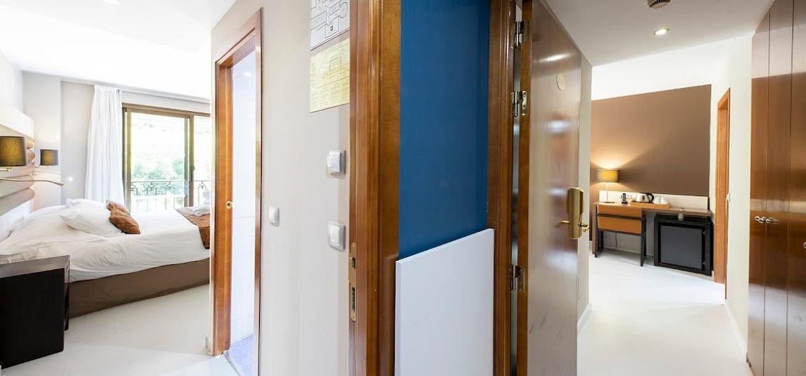 Habitación Cuádruple, tres configuraciones