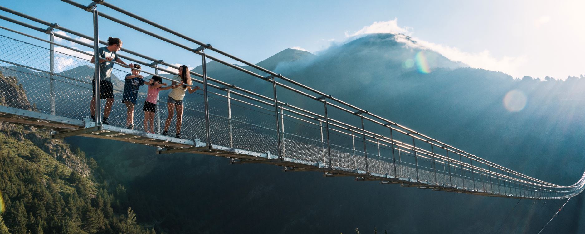 Entrada Pont Tibetà + Mirador Roc del Quer + Autobús anada i tornada des de Canillo