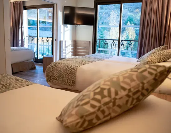Chambre quintuple