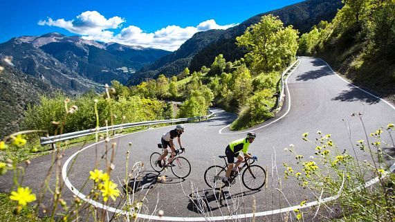 Горные и шоссейные велосипеды