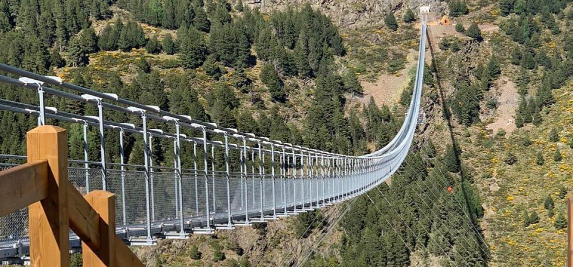 Activitat: Pont Tibetà + Mirador Roc del Quer + Autobús anada i tornada des de Canillo