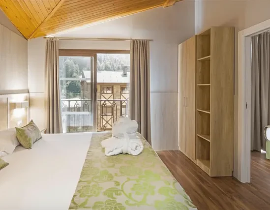 Cuádruple Confort con balcón