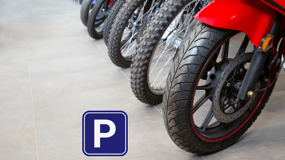 Parking pour motos